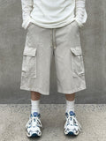 Pigment Light Cargo Half Pants