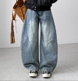 Frost Curve Wide Denim