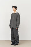 Merci Striped Collar Longsleeve