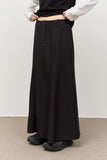 (W) Nut Maxi Striped Skirt