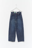 (W) Indigo Low-rise Denim