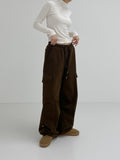 [1+1] Angora Mock Turtleneck T-Shirt