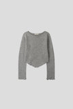 (W) Ruf Frill Knit