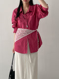 Posty Poplin Cotton Over Fit Shirt
