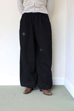 Leaf Stud Banding Jogger Pants