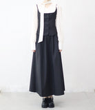 Ever 3-piece Blouse Vest Long Skirt Set