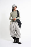 Peanut color matching pocket sweatpants
