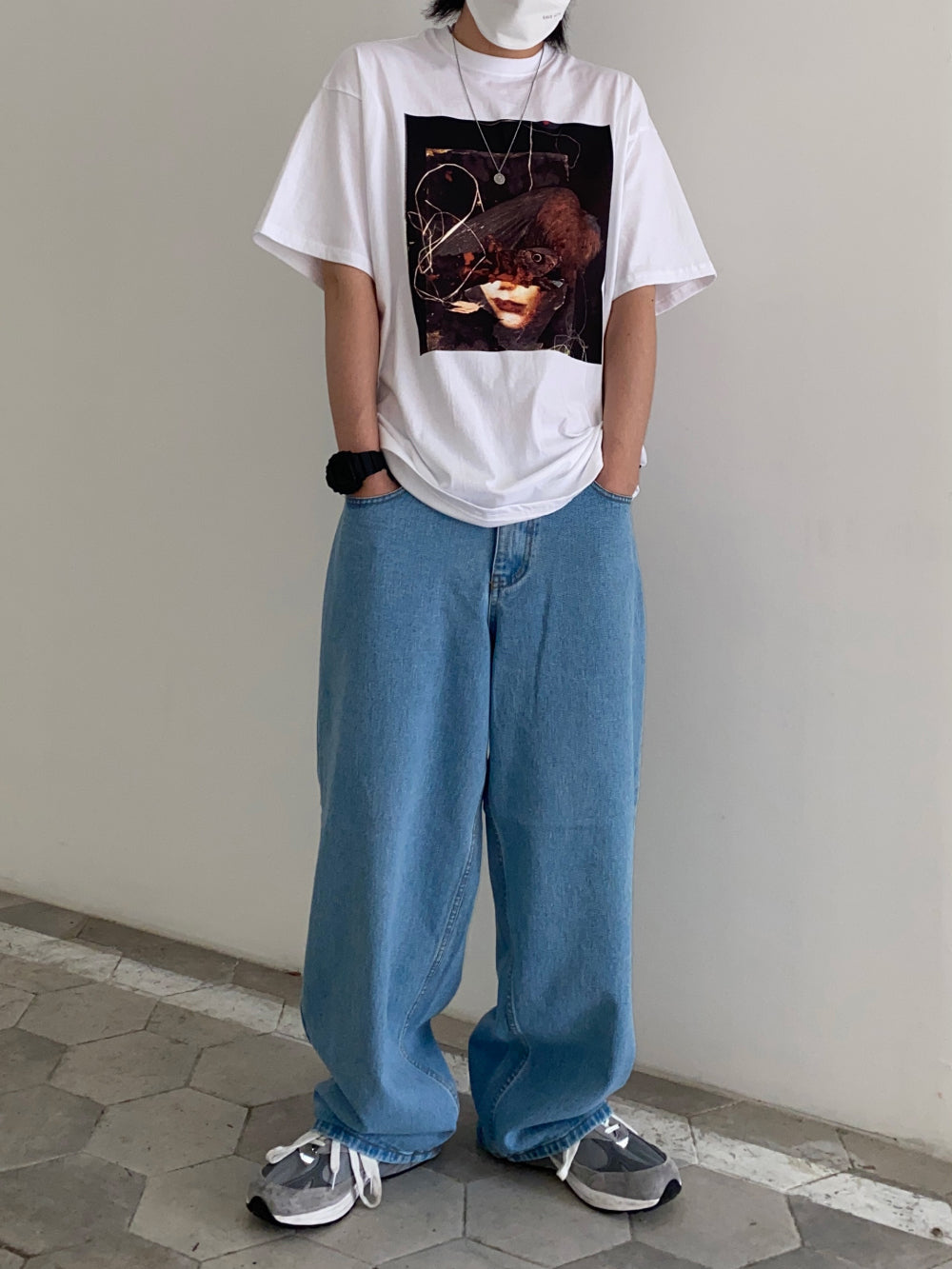【KOOLOSET】Real Wide Denim Pants KOOLOSET (クロゼット) - リアルワイドデニムパンツ / Real Wide