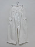 Moose Two-Way Cotton Cargo Wide Pants