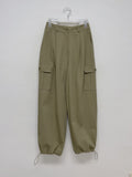 Moose Two-Way Cotton Cargo Wide Pants