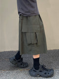 Super Balloon Nylon Cargo Bermuda Pants