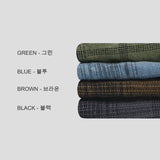 Koo Wrinkle Check Over Shirt