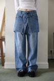 Down Martin Wrap Denim