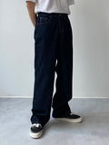 Straight Slop Raw Denim