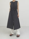 Stopper Sleeveless Long One Piece