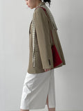 Timber Unbalanced Loose Fit Single Jacket