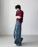 Depth Wide Cargo Denim