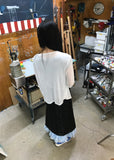 SHADOW LAYERED SKIRT OPS
