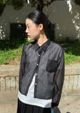 MISTY SHEER SHIRT