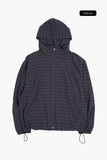 Aranza mesh hood zip-up