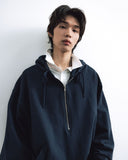 Huge Half-Zip Hoodie