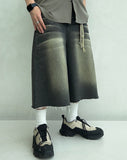 Nocta Washing Cutting Bermuda Denim