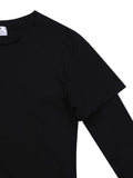 (M) PANEL LAYERED TEE