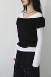 More off-shoulder blouse