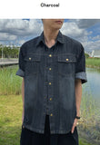 Russ Washed Snap Denim Shirt