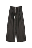 PRTN) Stripe Summer Banding Trousers