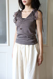 Butterfly Chiffon Sleeveless