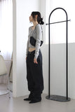 Martin incision black jeans