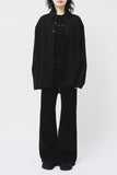 (W) Black Flare Jeans
