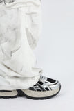 White washed cargo pants