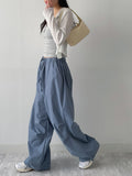 [Unisex] Stopper Parachute Banding Wide Pants