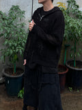 Mash Hood Knit Zip-Up