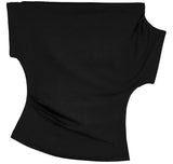 PRTN) Nana shirring T-shirt