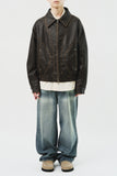 Mayson Rivet Leather Jacket