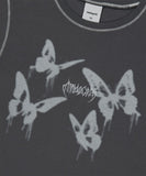 PIGMENT BUTTERFLY GOTH CROP TEE