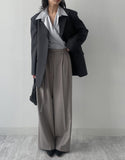 Davi Belted Wide Slacks