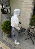 DERN SHIRRING WIND BREAKER