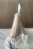 yuyuni lace garter stocking