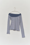 (W) Butter Striped Top