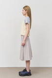 (W) Age Snap Pleats Skirt