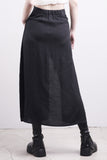 Muse Strap Slit Wrap Skirt