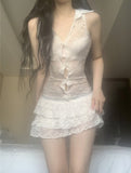 Dinto Shirt Lace Dress
