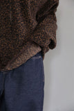 Leopard Fleece Zip-up