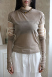 Antique dark wood necklace