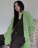 Leo Boucle Hair Cardigan