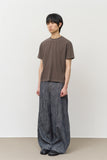 Oki Striped Wide Denim
